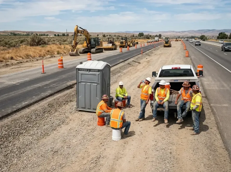 highway-road-construction-crew-007 — frequently asked questions, Porta Potty and Restroom Rentals in York Harbor, ME